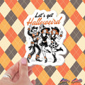 Halloweird Retro Halloween Sticker | Vintage Halloween Sticker | Quirky Halloween Decal | Retro Spooky Sticker | Weird Halloween Art Sticker